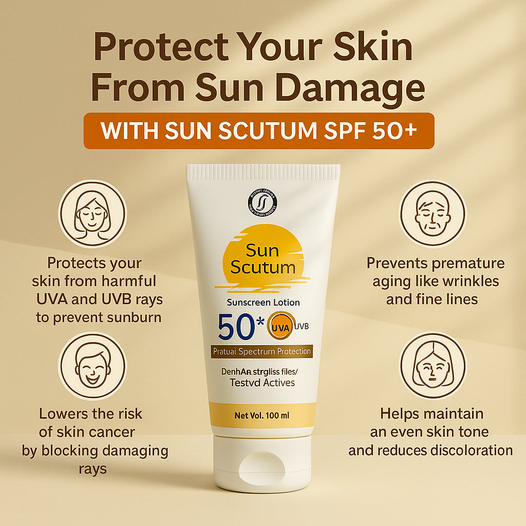 Sun Scutum Sunscreen Lotion SPF 50+